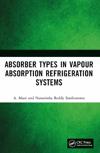 Absorber Types in Vapour Absorption Refrigeration Systems cover