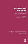 Reporting Science cover