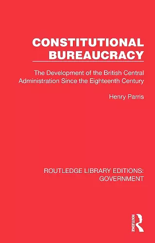Constitutional Bureaucracy cover