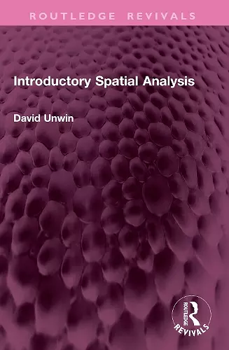 Introductory Spatial Analysis cover