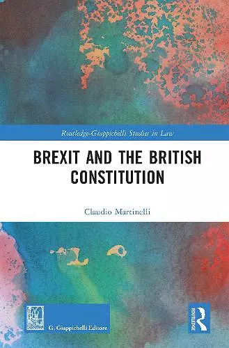 Brexit and the British Constitution cover