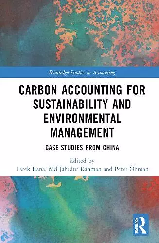 Carbon Accounting for Sustainability and Environmental Management cover