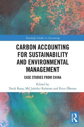 Carbon Accounting for Sustainability and Environmental Management cover