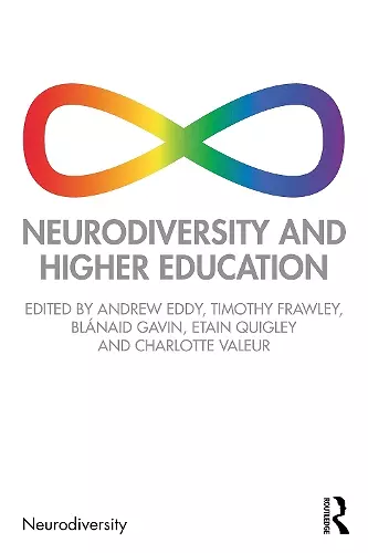 Neurodiversity and Higher Education cover
