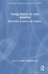 Energy Justice in Latin America cover