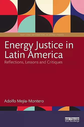 Energy Justice in Latin America cover