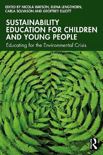 Sustainability Education for Children and Young People cover