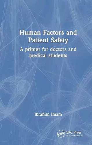 Human Factors and Patient Safety cover