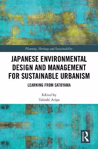 Japanese Environmental Design and Management for Sustainable Urbanism cover