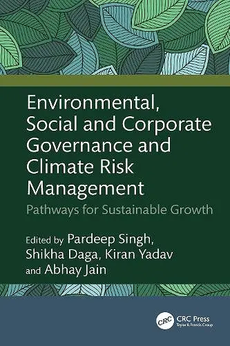Environmental, Social and Corporate Governance and Climate Risk Management cover