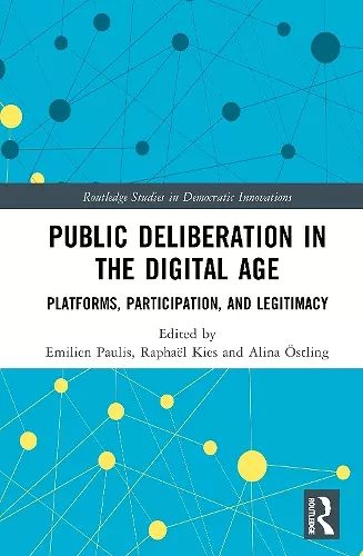Public Deliberation in the Digital Age cover