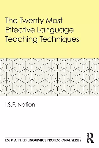 The Twenty Most Effective Language Teaching Techniques cover