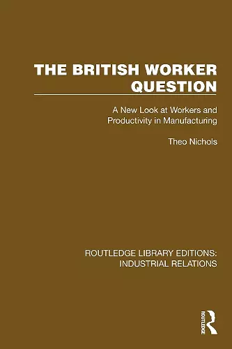 The British Worker Question cover