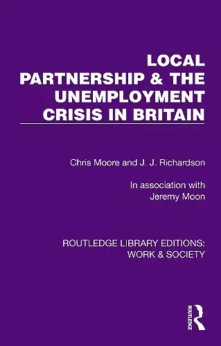 Local Partnership & the Unemployment Crisis in Britain cover