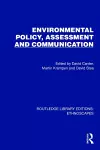 Environmental Policy, Assessment and Communication cover