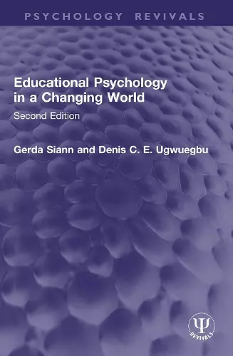 Educational Psychology in a Changing World cover