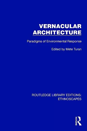 Vernacular Architecture cover
