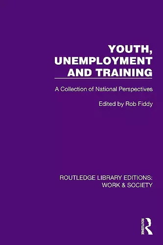 Youth, Unemployment and Training cover