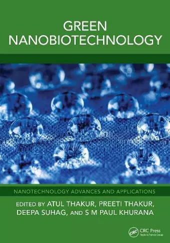 Green Nanobiotechnology cover