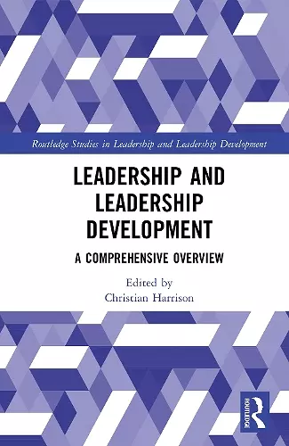 Leadership and Leadership Development cover