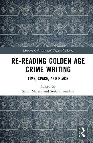 Re-Reading Golden Age Crime Writing cover