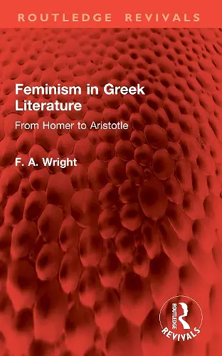 Feminism in Greek Literature cover