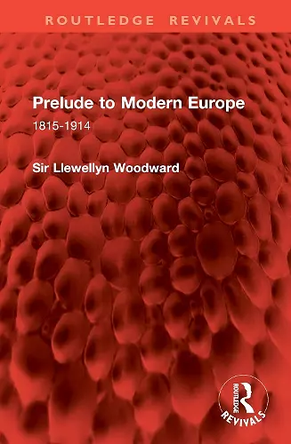 Prelude to Modern Europe cover