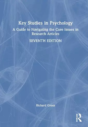 Key Studies in Psychology cover