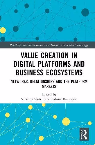 Value Creation in Digital Platforms and Business Ecosystems cover