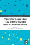 Conditioned Games for Team Sports Training cover