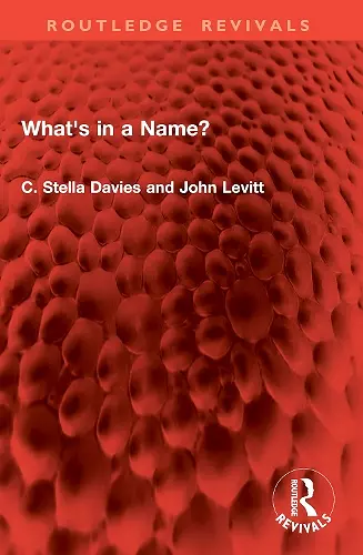 What's in a Name? cover