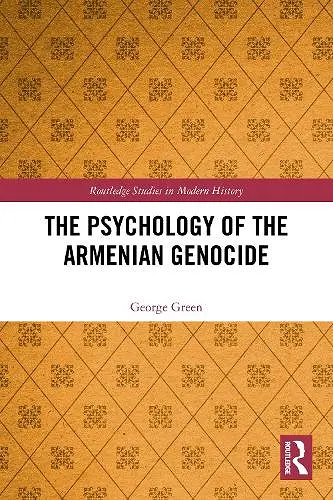 The Psychology of the Armenian Genocide cover