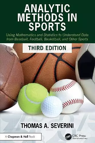 Analytic Methods in Sports cover