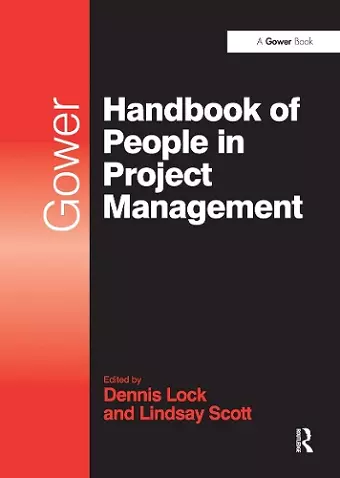 Gower Handbook of People in Project Management cover