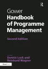 Gower Handbook of Programme Management cover