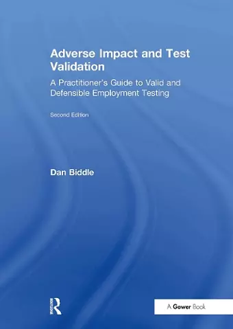 Adverse Impact and Test Validation cover