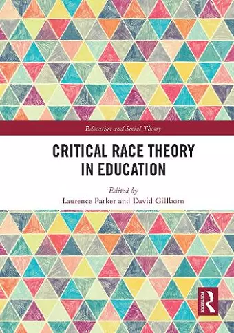 Critical Race Theory in Education cover