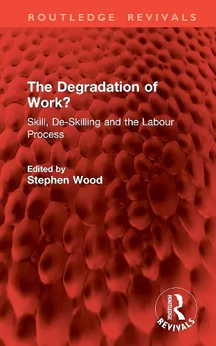 The Degradation of Work? cover