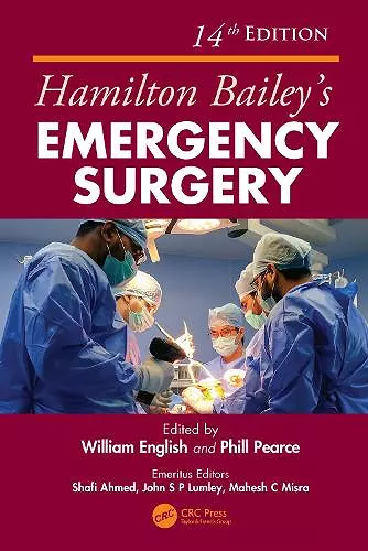 Hamilton Bailey's Emergency Surgery cover