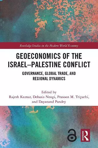 Geoeconomics of the Israel–Palestine Conflict cover