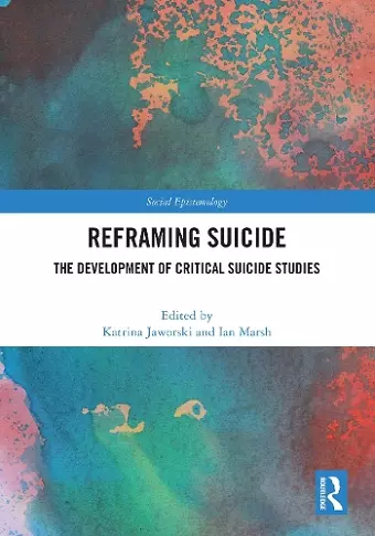 Reframing Suicide cover