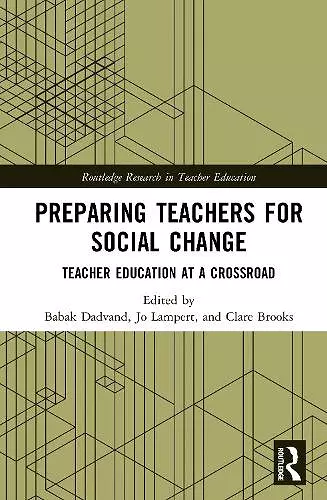 Preparing Teachers for Social Change cover