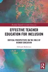 Effective Teacher Education for Inclusion cover