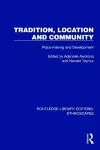 Tradition, Location and Community cover