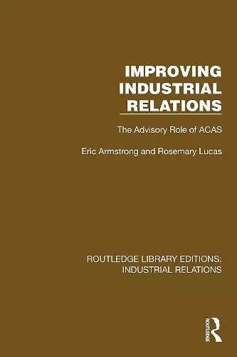 Improving Industrial Relations cover