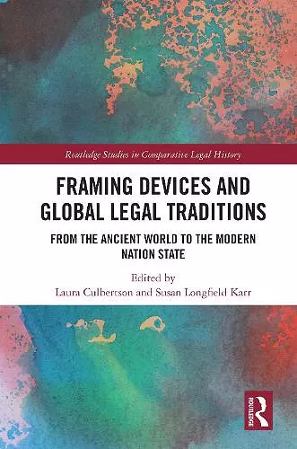 Framing Devices and Global Legal Traditions cover