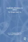 Academic Freedom in Africa cover