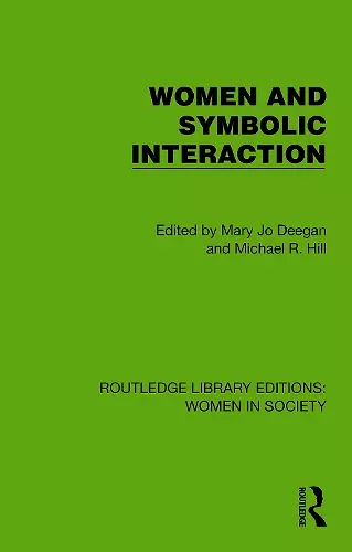 Women and Symbolic Interaction cover
