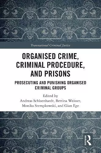 Organised Crime, Criminal Procedure, and Prisons cover