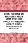 Mental, Emotional, and Behavioural Health Needs of Specific Populations following COVID-19 in India cover